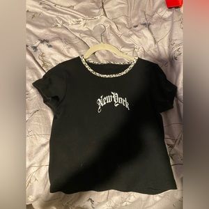 Brandy Melville New York Baby Tee